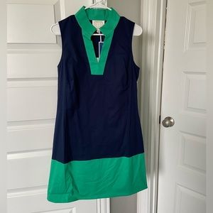 Navy & Kelly Green STS sundress NWT